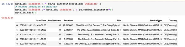 convert Duration to TimeDelta